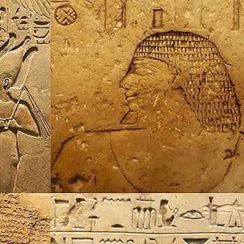 ＊　古代エジプト風のレリーフ　壁掛け　＊ 古代エジプト風のレリーフ 壁掛け ＊